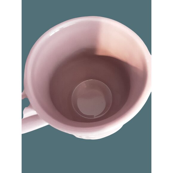 Temptations By Tara Set 2 Mugs Sculptural Celebration 16oz Special Edition Pink - Picture 6 of 11
